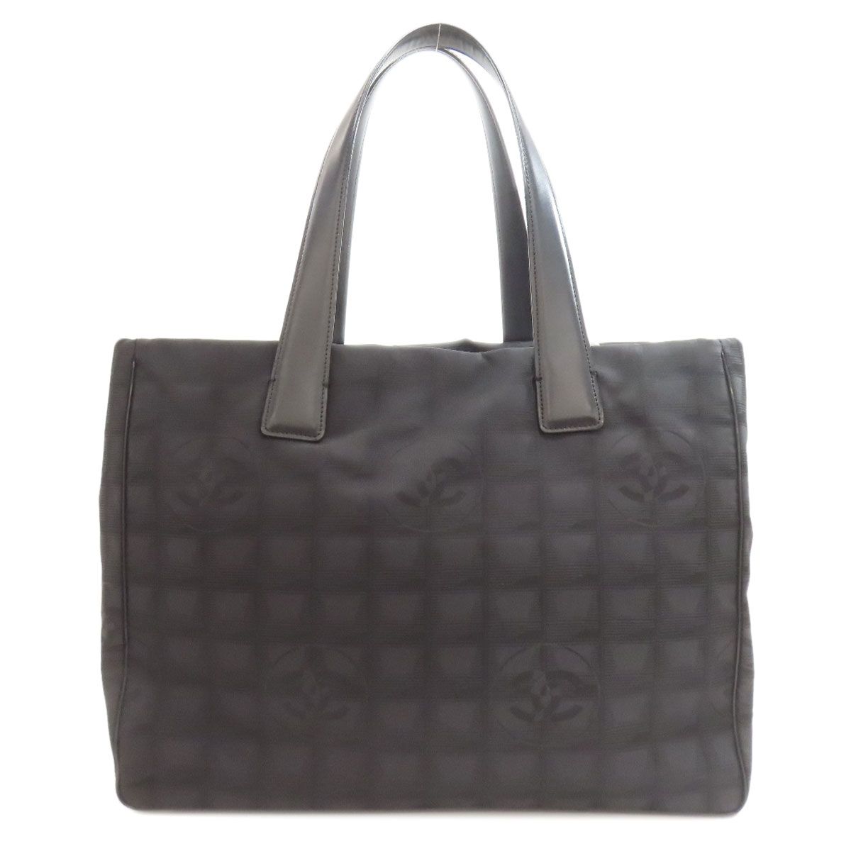 Chanel New Travel Line MM Tote Nylon Jacquard — view 2