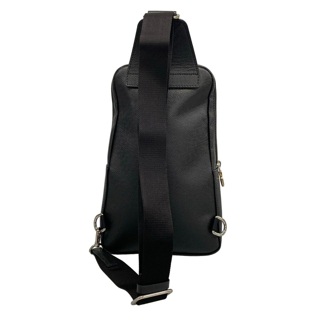 Louis Vuitton Shoulder Bag Taiga Avenue Noir Leather Cowhide — view 3