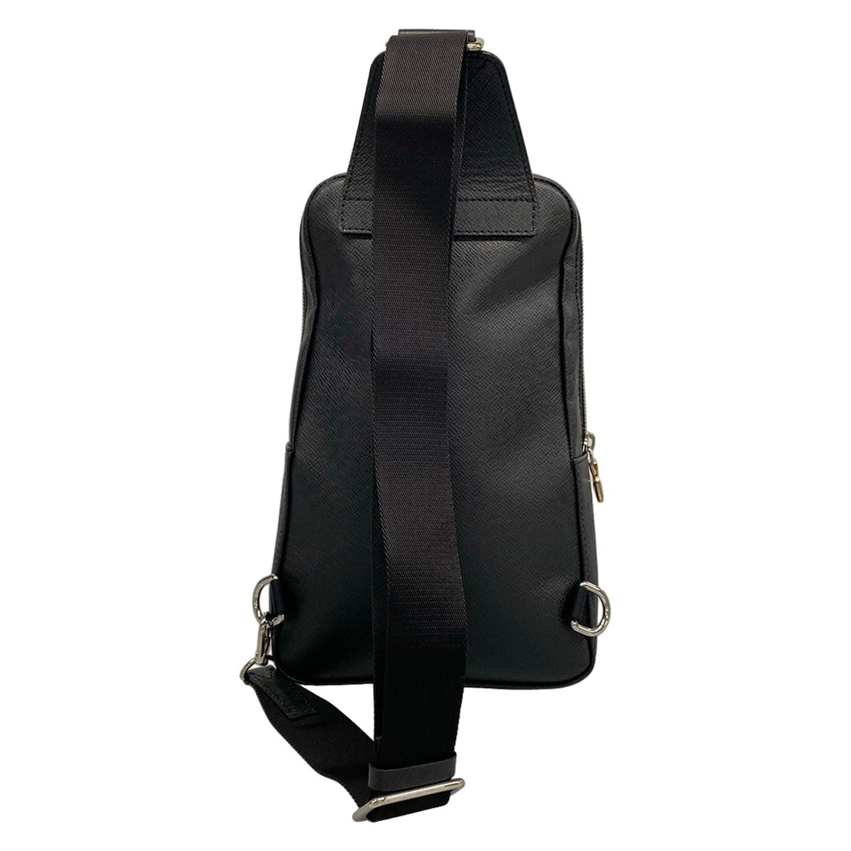 Louis Vuitton Shoulder Bag Taiga Avenue Noir Leather Cowhide — view 3