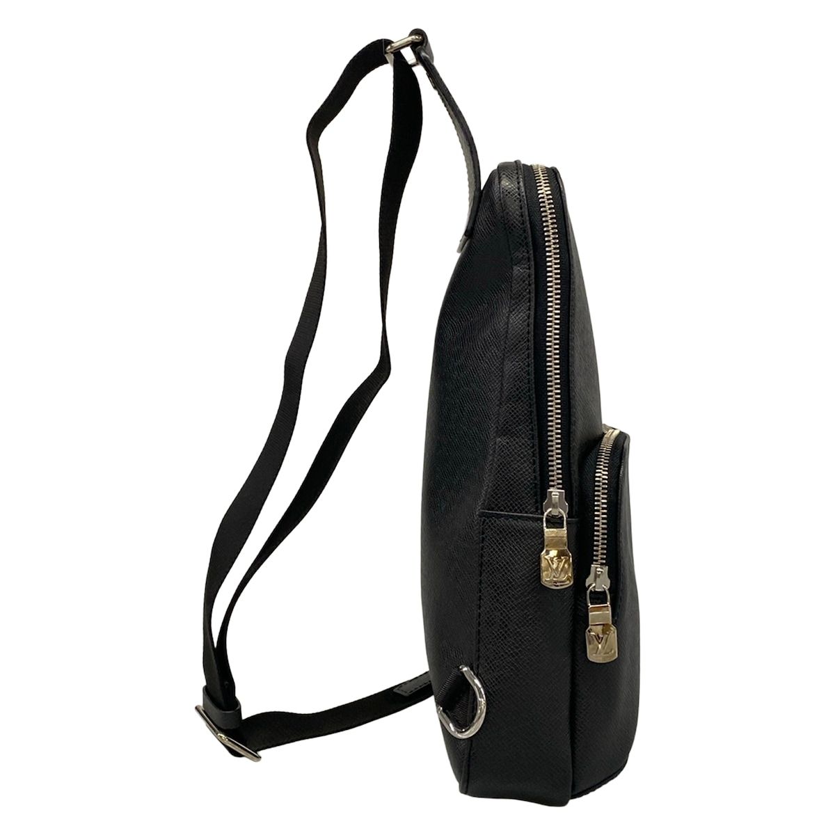 Louis Vuitton Shoulder Bag Taiga Avenue Noir Leather Cowhide — view 2