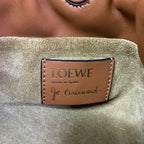 Loewe Clutch Flamenco Mini Black Yellow Multi Joe Brainard Panji Floral Pattern — view 9