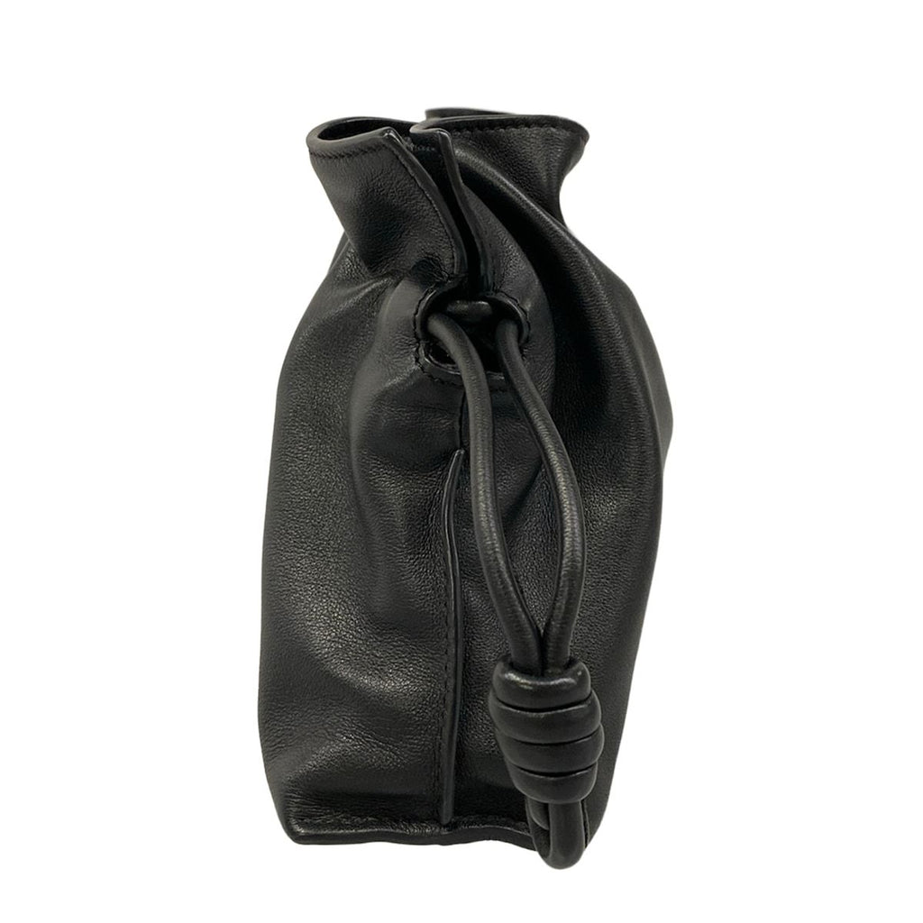 Loewe Clutch Flamenco Mini Black Leather — view 2