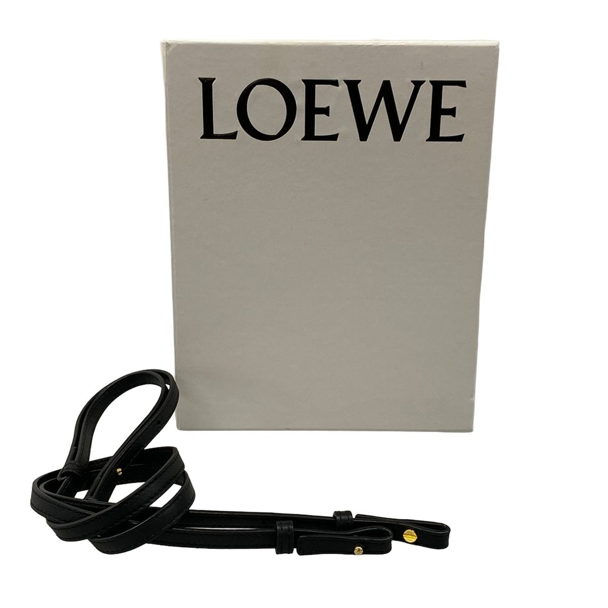 Loewe Clutch Flamenco Mini Black Leather — view 8