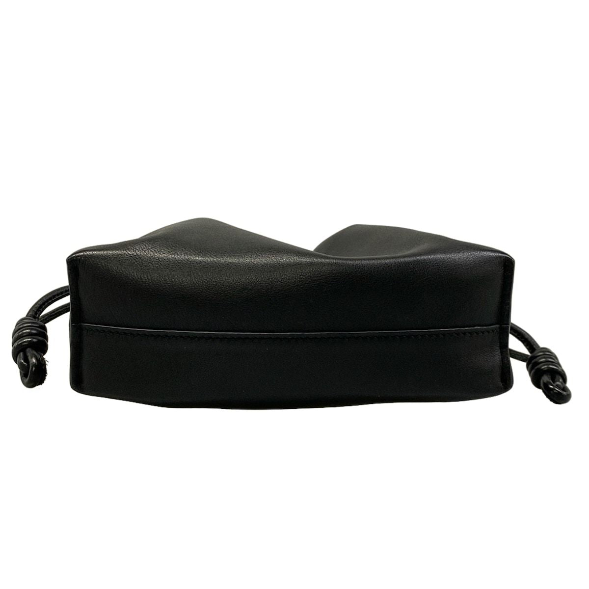 Loewe Clutch Flamenco Mini Black Leather — view 5