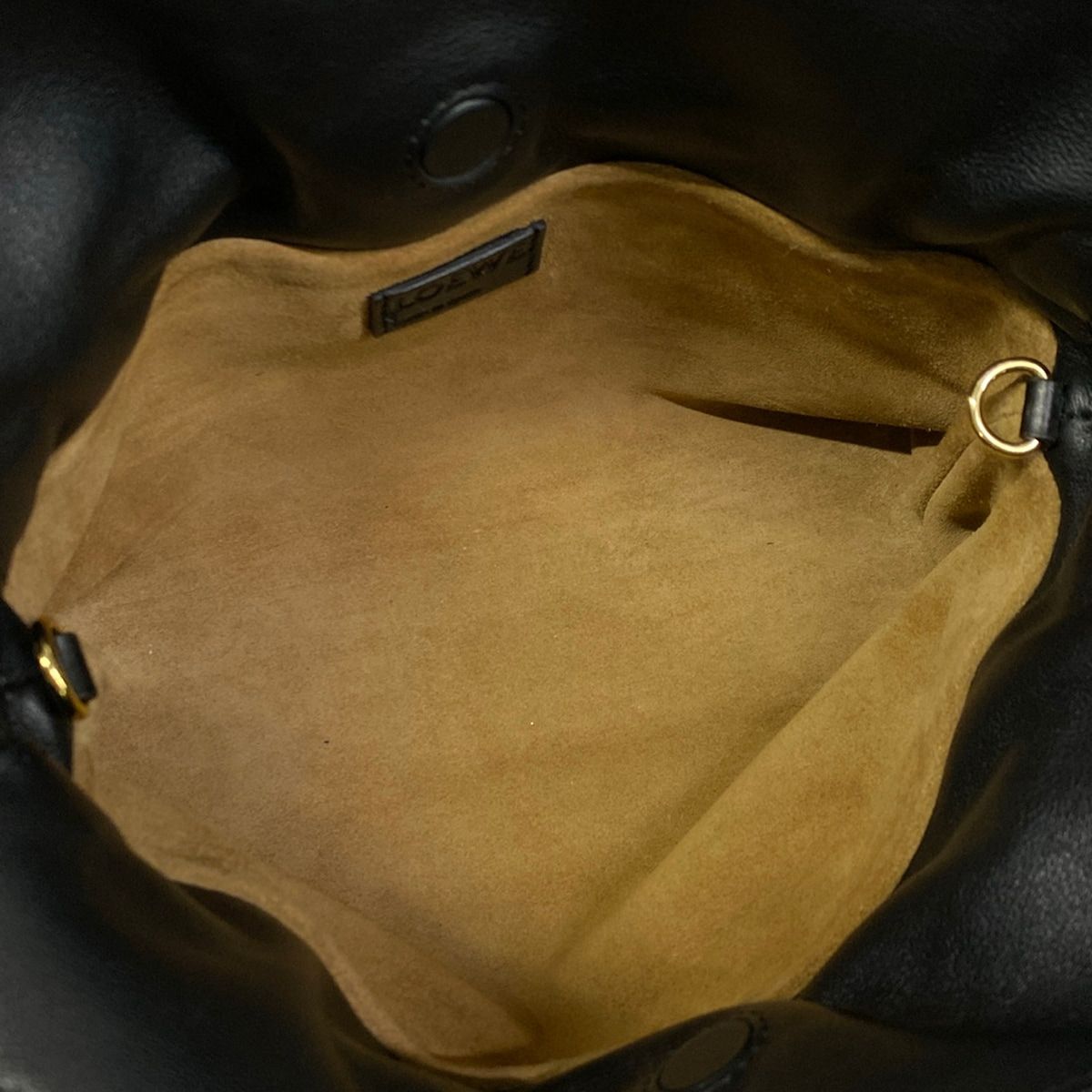 Loewe Clutch Flamenco Mini Black Leather — view 7