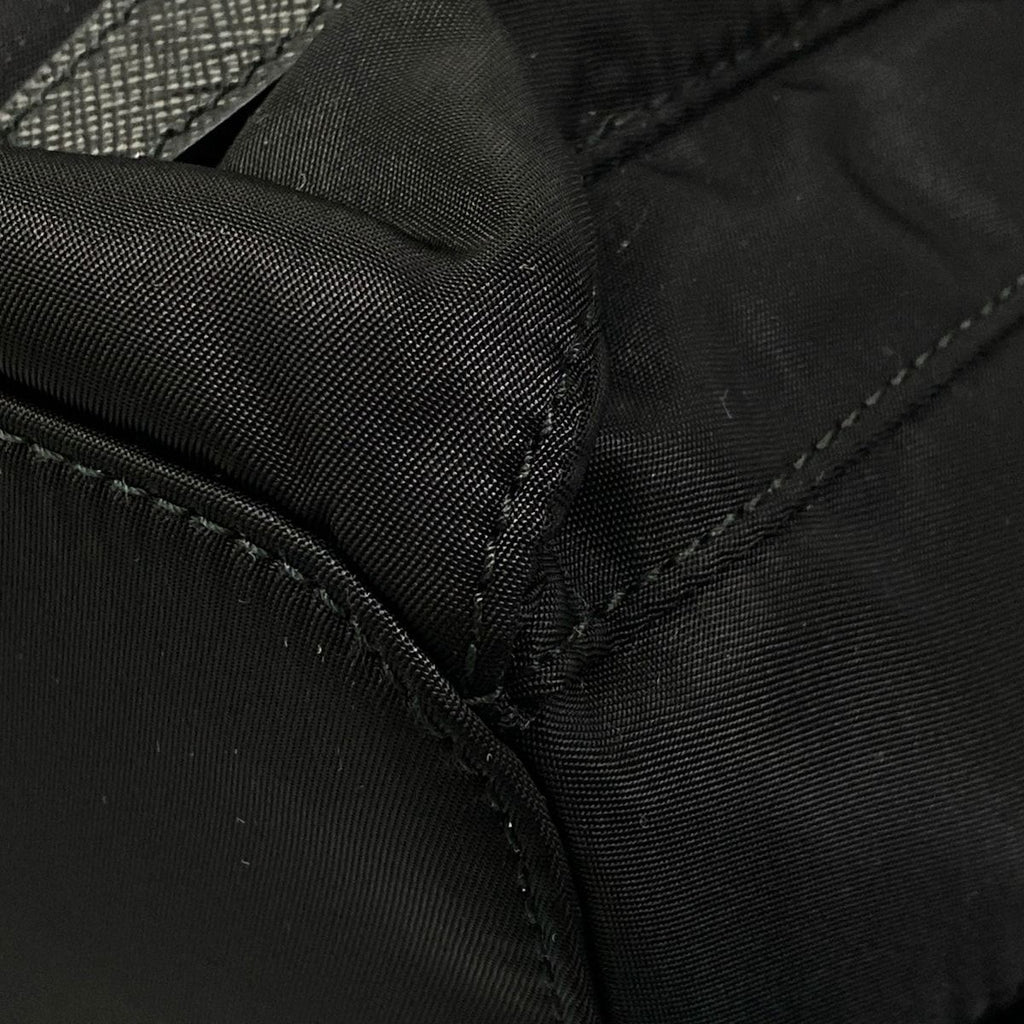 Prada Backpack Small Re-Nylon Black Re Edition Leather — view 6