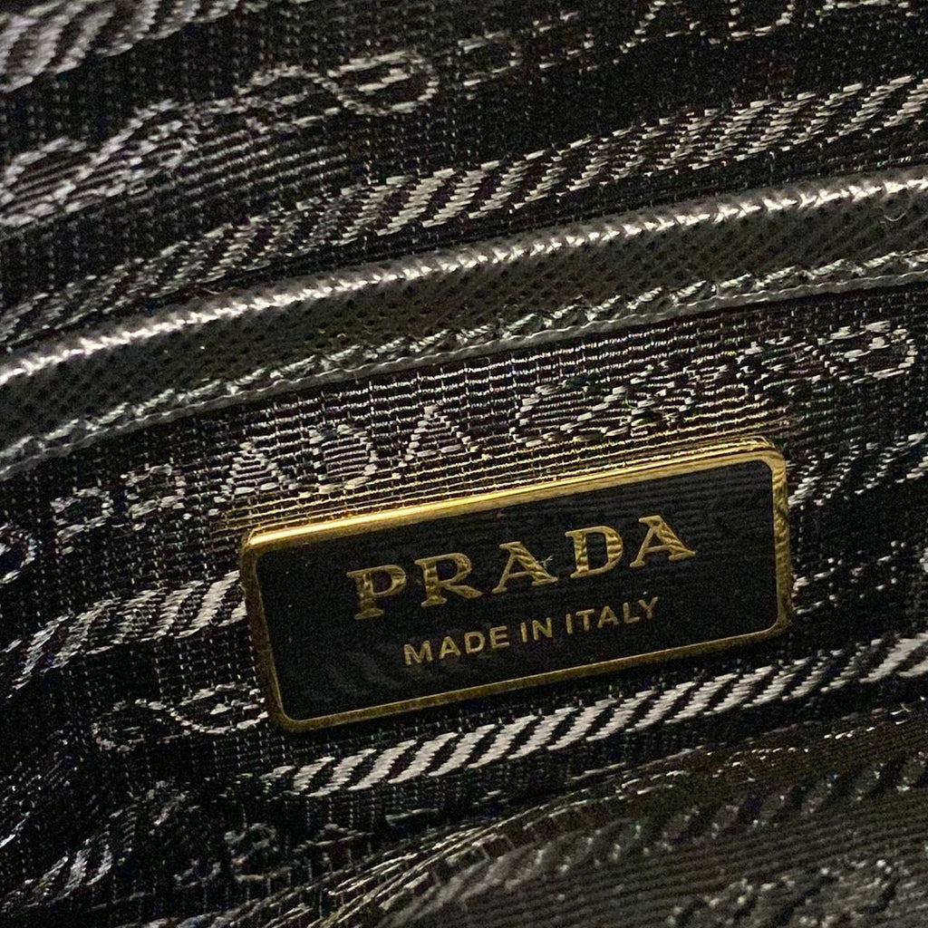 Prada Backpack Small Re-Nylon Black Re Edition Leather — view 9