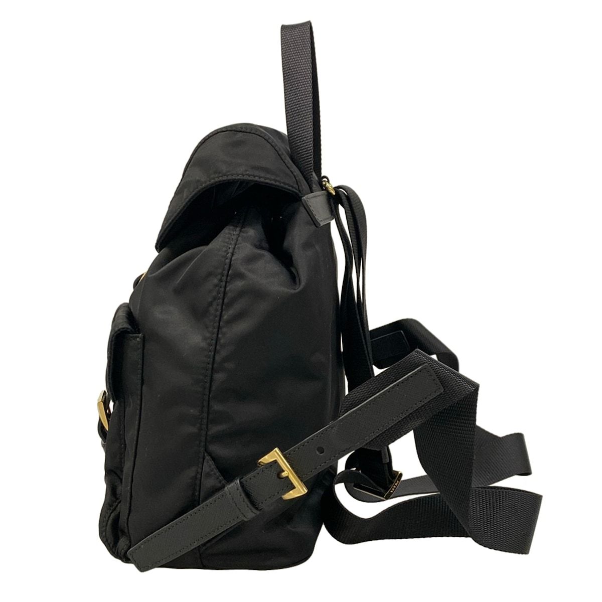 Prada Backpack Small Re-Nylon Black Re Edition Leather — view 4