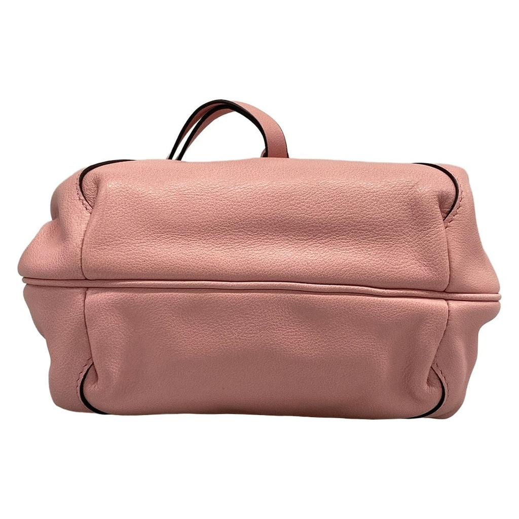 Fendi Handbag Spy Bag Mini Light Pink Leather — view 5