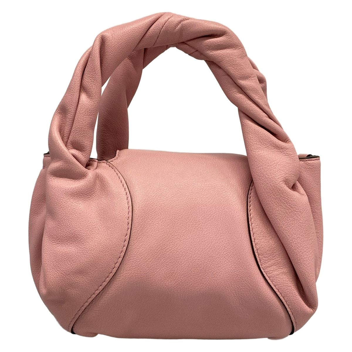 Fendi Handbag Spy Bag Mini Light Pink Leather — view 3