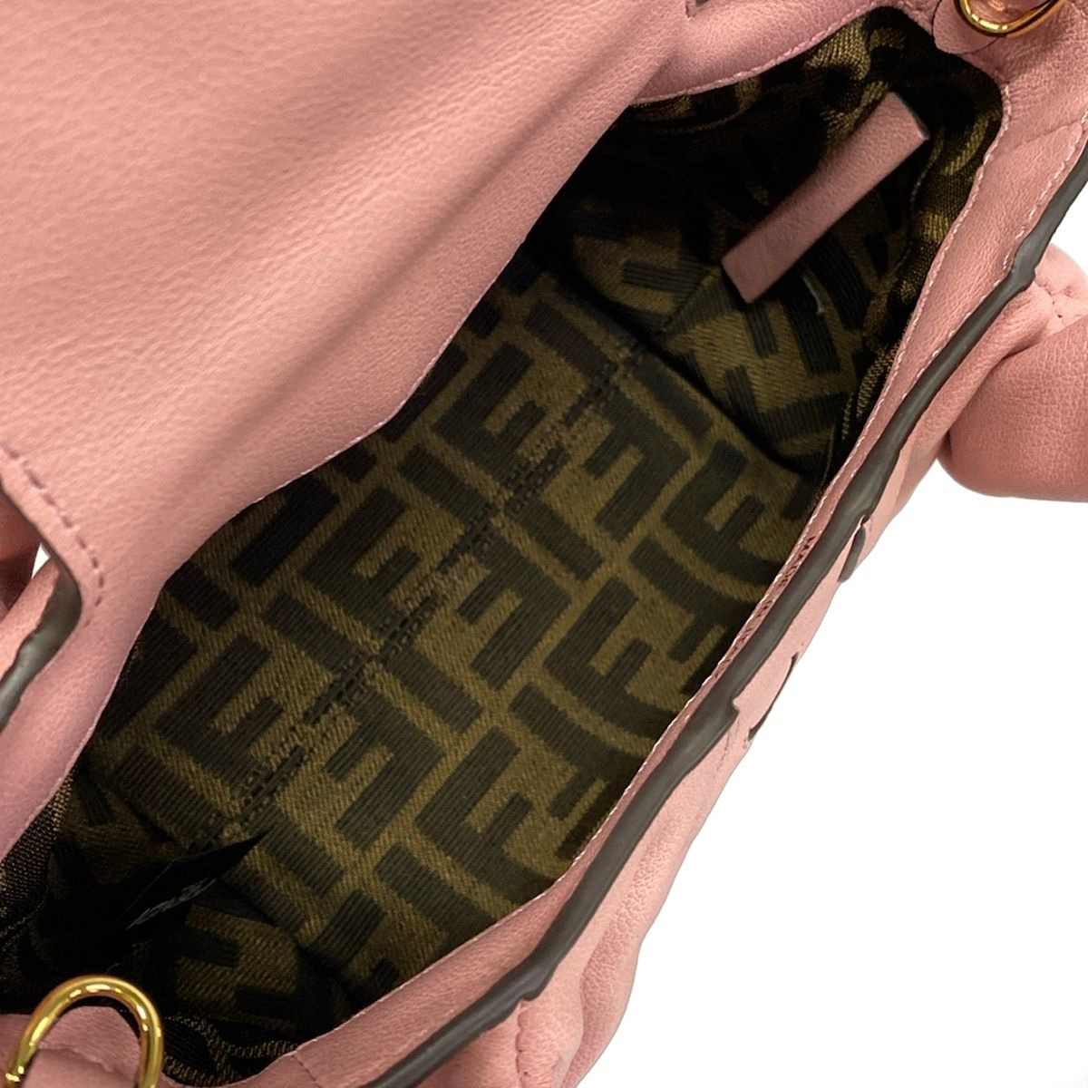 Fendi Handbag Spy Bag Mini Light Pink Leather — view 7
