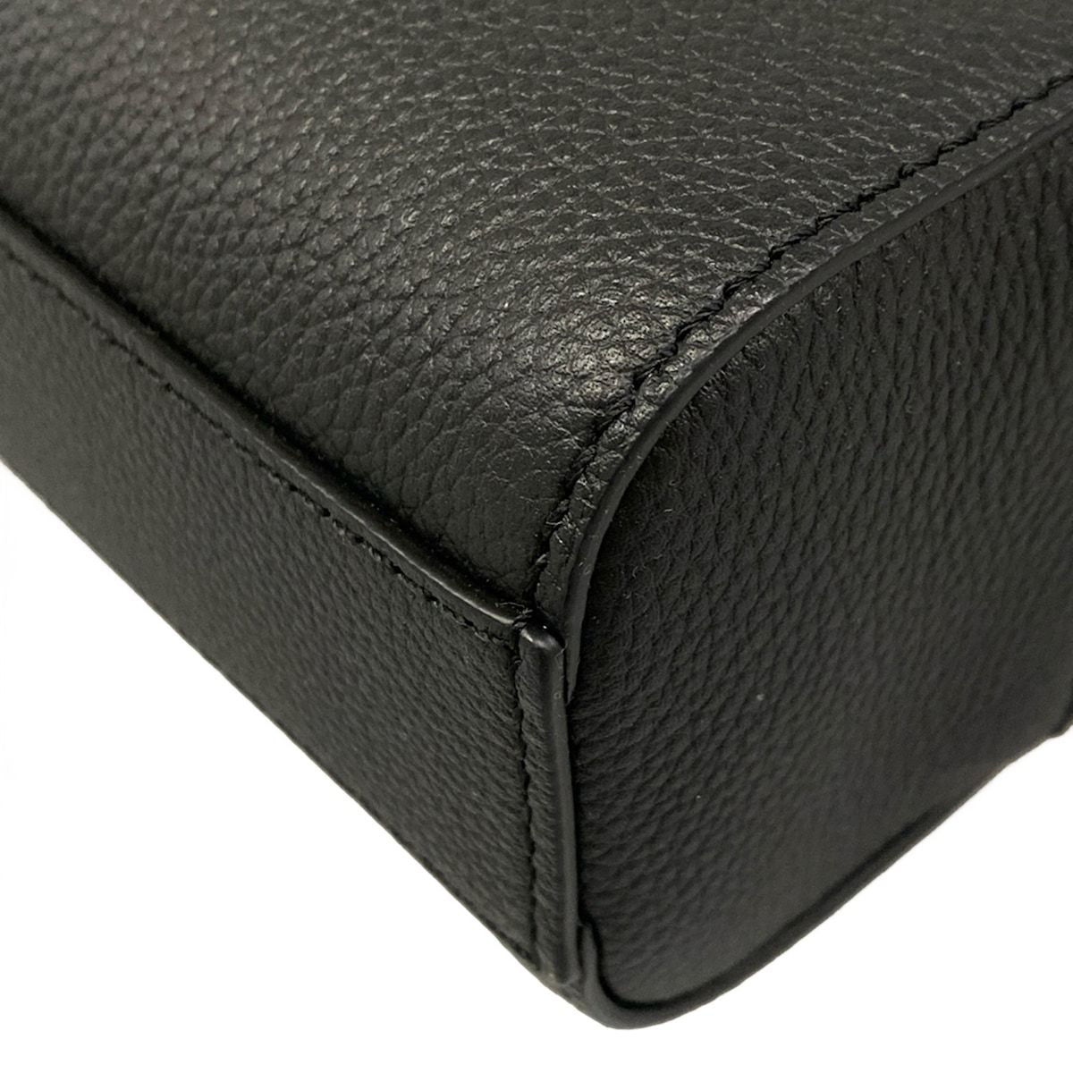 Loewe Crossbody Camera Bag Mini Black Leather — view 6