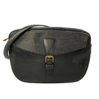 Louis Vuitton Shoulder Bag Epi Jeune Fille Noir Leather