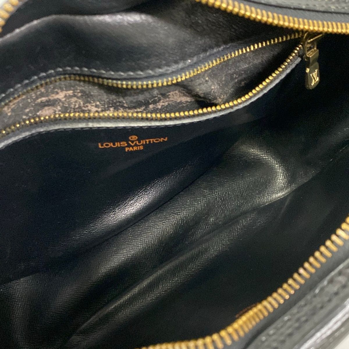 Louis Vuitton Shoulder Bag Epi Jeune Fille Noir Leather — view 7