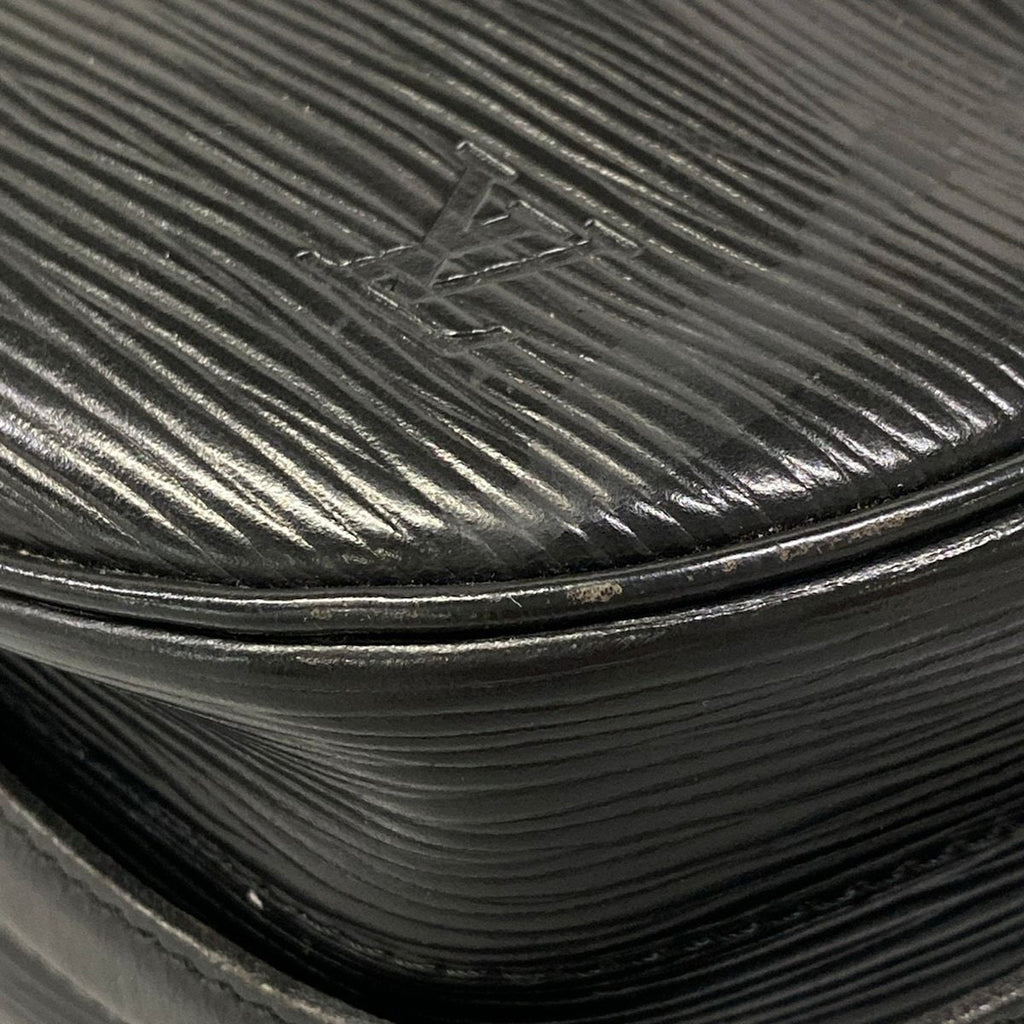 Louis Vuitton Shoulder Bag Epi Jeune Fille Noir Leather — view 6