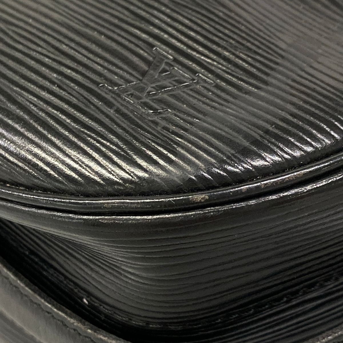 Louis Vuitton Shoulder Bag Epi Jeune Fille Noir Leather — view 6