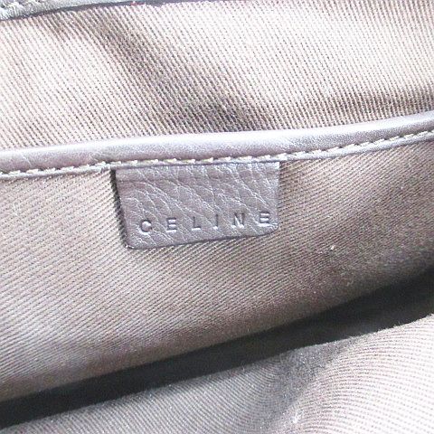 Celine Boogie Tote Brown Leather 46 — view 8