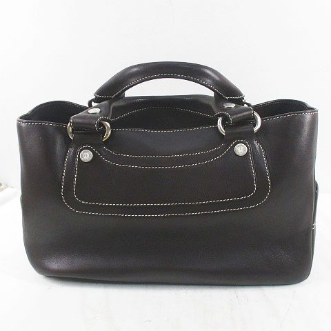 Celine Boogie Tote Brown Leather 46 — view 2