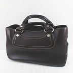 Celine Boogie Tote Brown Leather 46