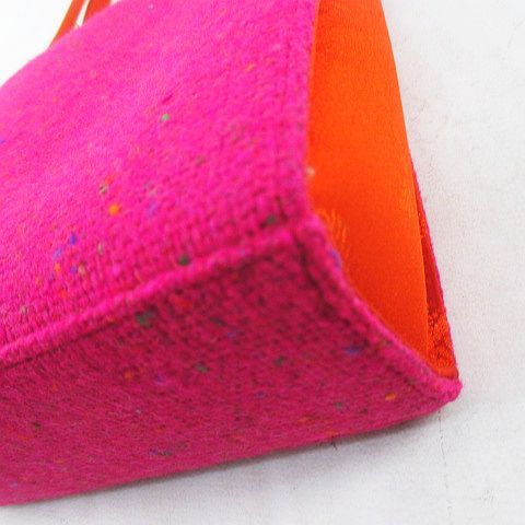 Dior Tote Charm Pink Tweed Bicolor — view 6