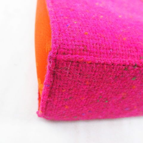 Dior Tote Charm Pink Tweed Bicolor — view 7