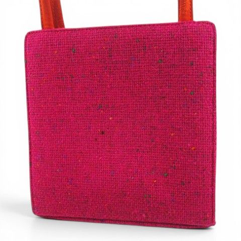 Dior Tote Charm Pink Tweed Bicolor — view 4