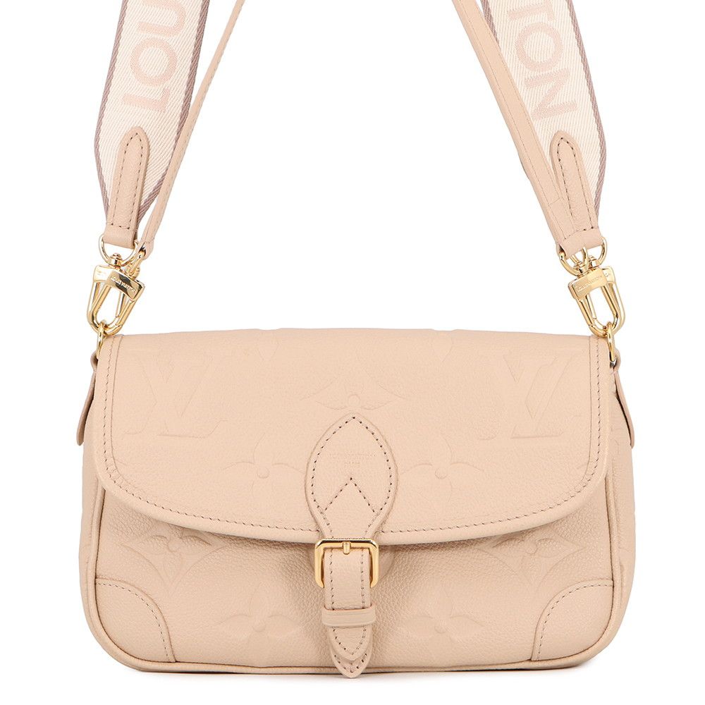 Louis Vuitton Shoulder Bag Monogram Empreinte Diane 2-Way