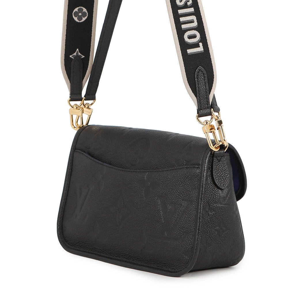 Louis Vuitton Shoulder Bag Monogram Empreinte Diane 2-Way Black — view 2