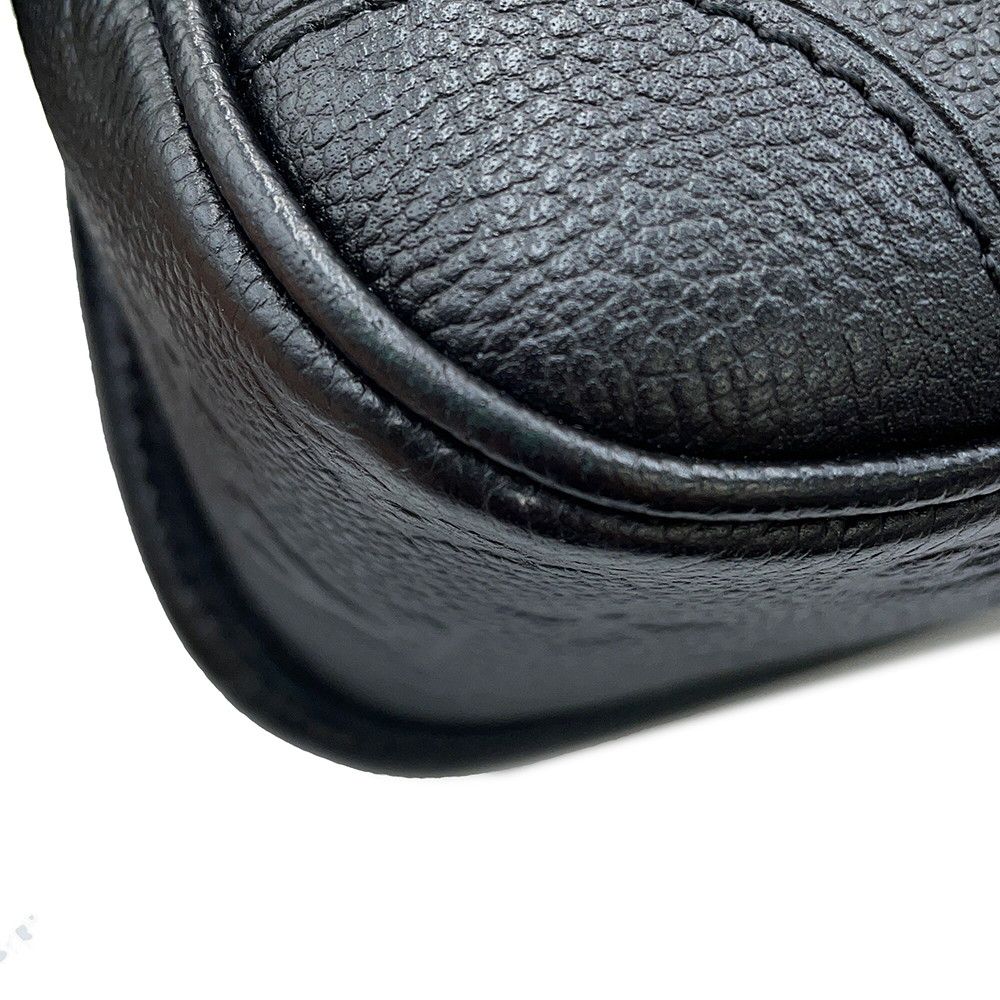 Louis Vuitton Shoulder Bag Monogram Empreinte Diane 2-Way Black — view 8