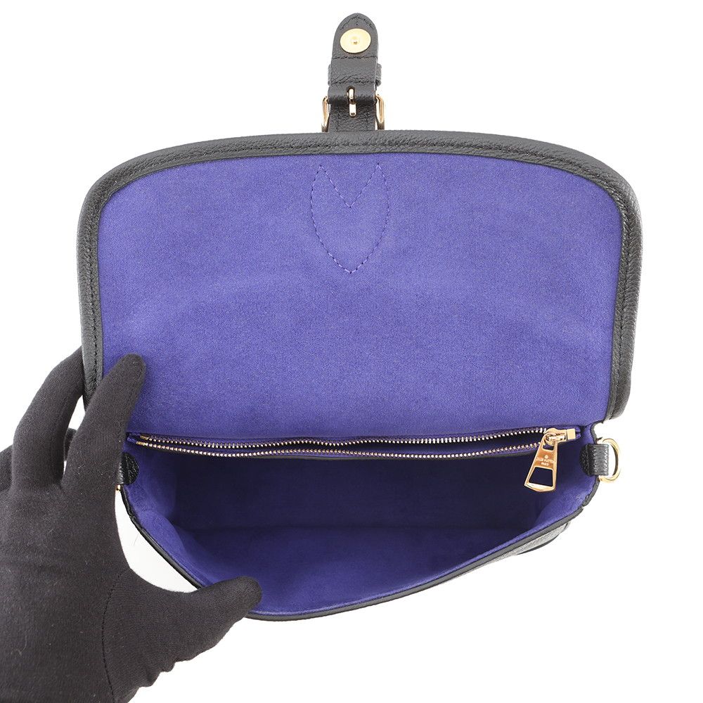 Louis Vuitton Shoulder Bag Monogram Empreinte Diane 2-Way Black — view 6