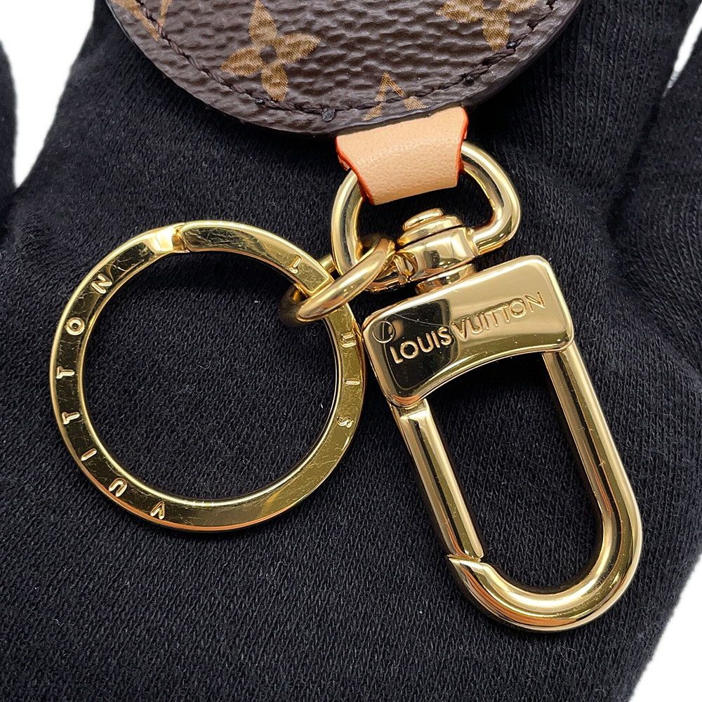 Louis Vuitton Bag Charm Monogram Bag Vivienne Key Holder Flower — view 8