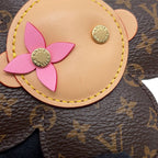 Louis Vuitton Bag Charm Monogram Bag Vivienne Key Holder Flower — view 5