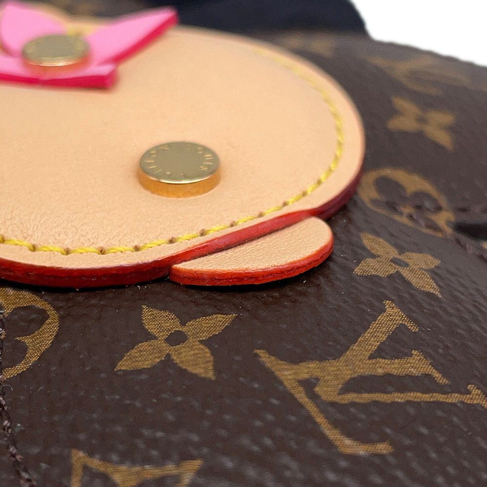 Louis Vuitton Bag Charm Monogram Bag Vivienne Key Holder Flower — view 6