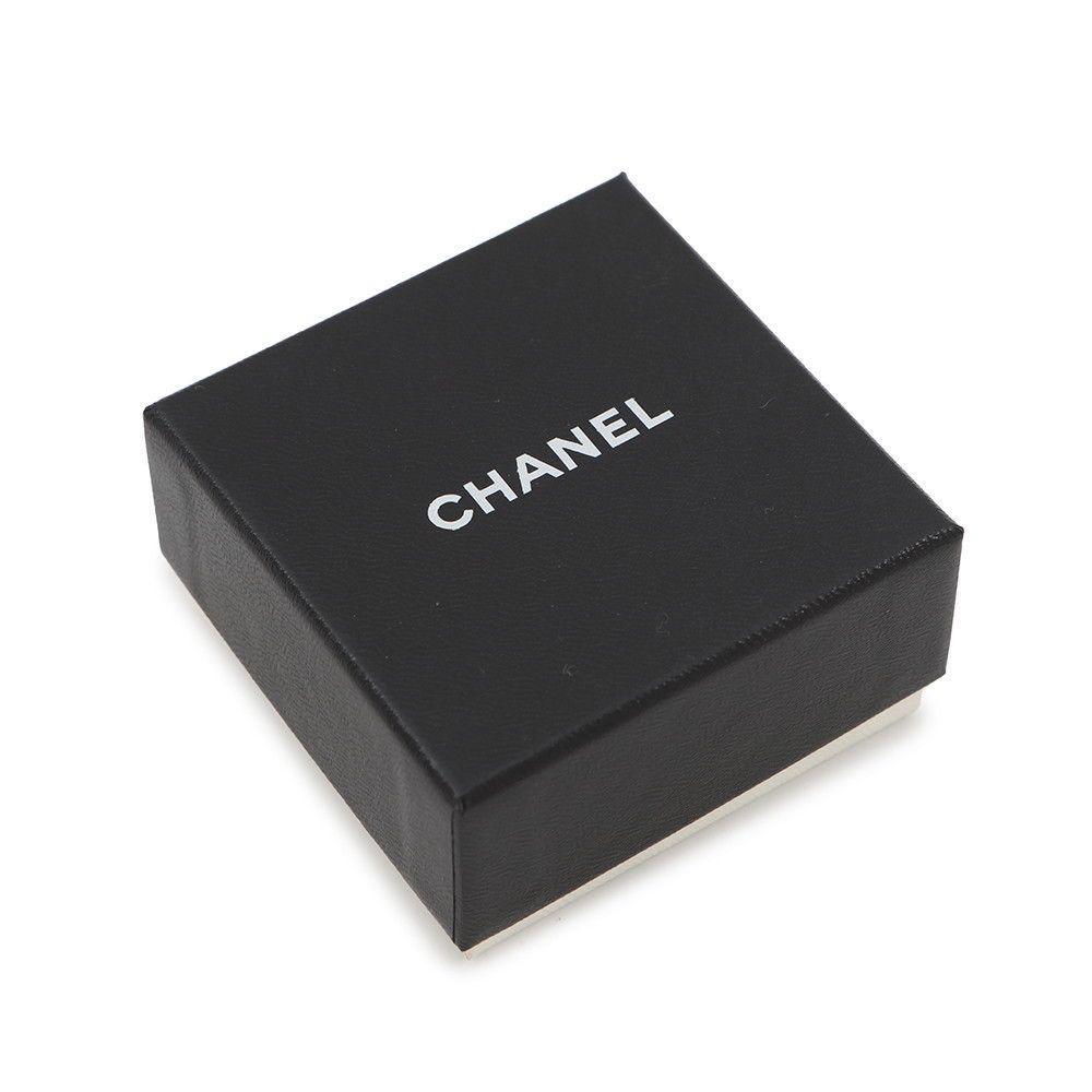Chanel Earrings CC Logo Rhinestone 03c — view 9