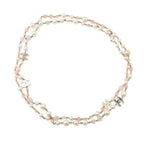 Chanel Long Necklace CC Logo Faux Pearl Beads 08c — view 3