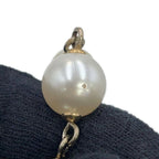 Chanel Long Necklace CC Logo Faux Pearl Beads 08c — view 9