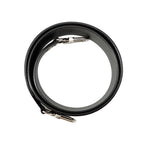 Louis Vuitton Shoulder Strap Logo Leather Black — view 3