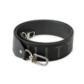 Louis Vuitton Shoulder Strap Logo Leather Black