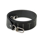 Louis Vuitton Shoulder Strap Logo Leather Black