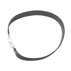 Louis Vuitton Shoulder Strap Logo Leather Black — view 4