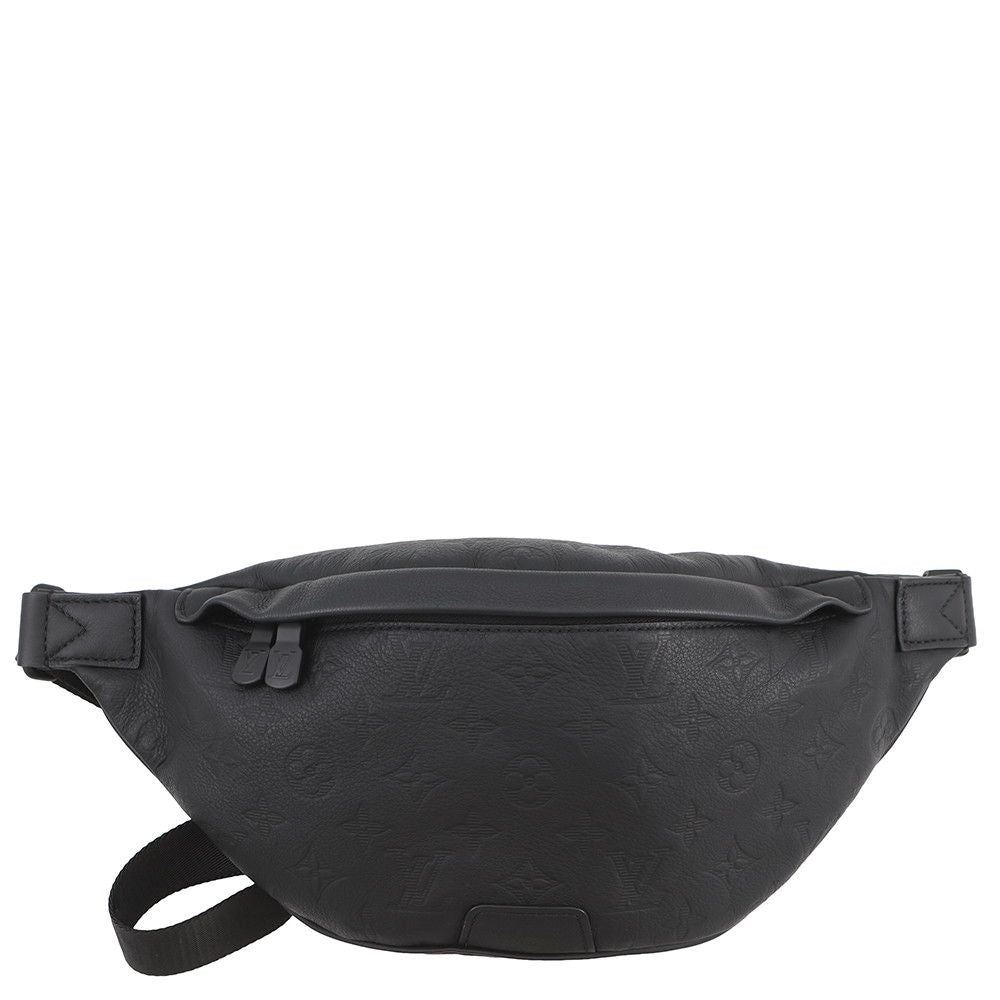 Louis Vuitton Belt Bag Monogram Shadow Discovery PM Black