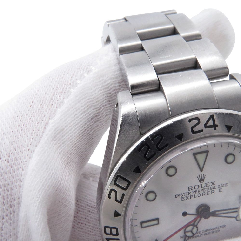 Rolex P Number Watch White Dial — view 5