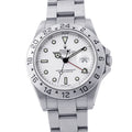 Rolex P Number Watch White Dial