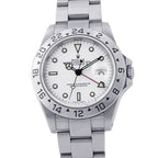 Rolex P Number Watch White Dial