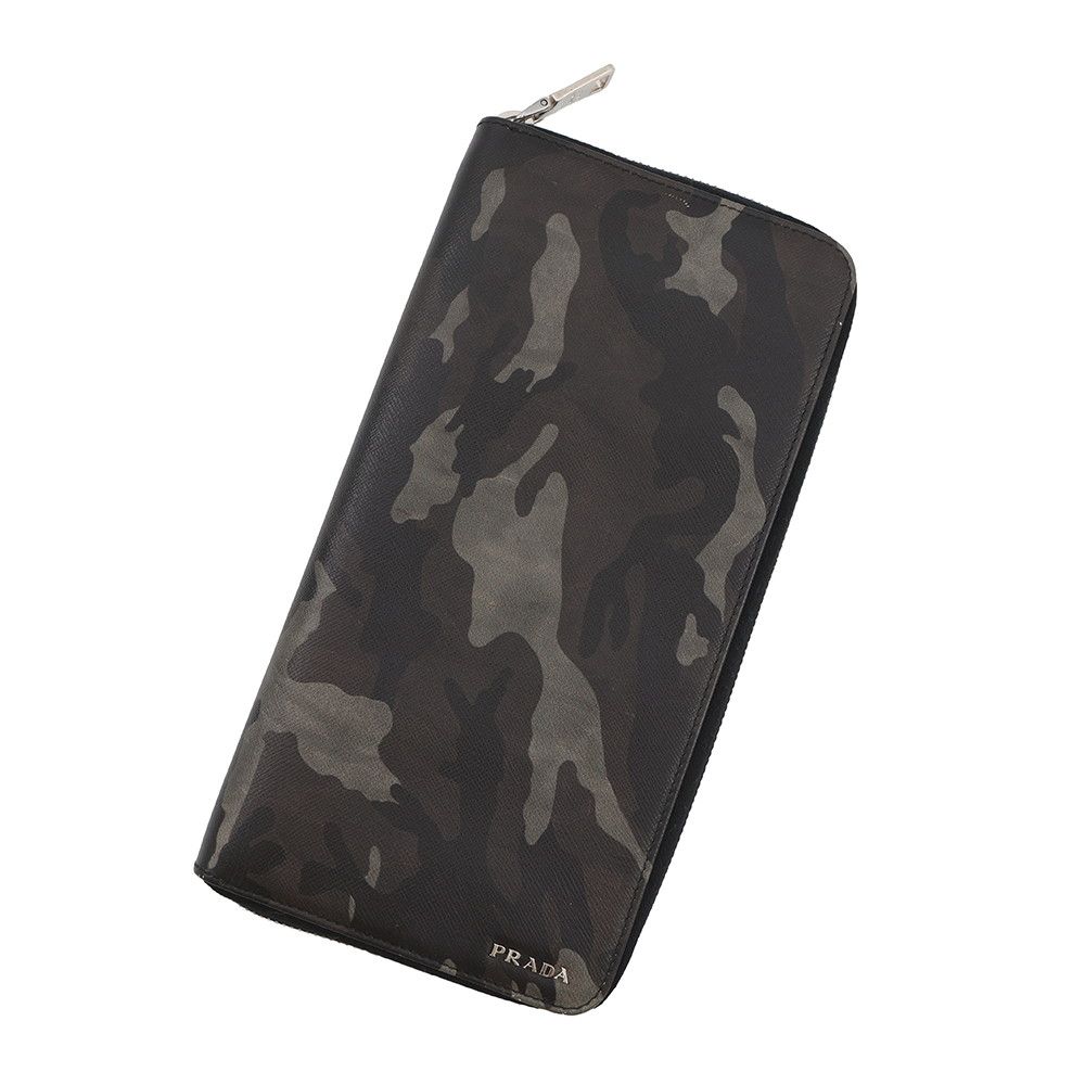 Prada Wallet Zippy Organizer Zip Around Saffiano