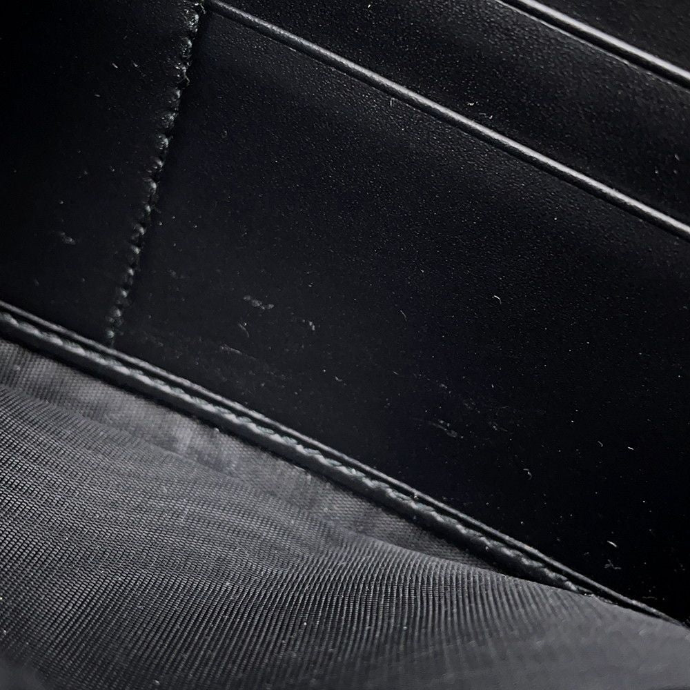Gucci Wallet GG Supreme Signature New Web Sherry Line Black — view 7