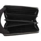 Gucci Wallet GG Supreme Signature New Web Sherry Line Black — view 4