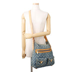 Louis Vuitton Shoulder Bag Monogram Denim GM 2-Way — view 5