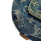 Louis Vuitton Shoulder Bag Monogram Denim GM 2-Way — view 8