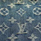 Louis Vuitton Shoulder Bag Monogram Denim GM 2-Way — view 7